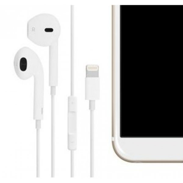 Наушники Apple EarPods with Lightning Connector (MMTN2) - ТвойGadget
