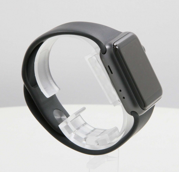 Apple Watch Series 3 GPS 42mm Space Gray with Black Sport Band (MTF32) Б/У - ТвойGadget