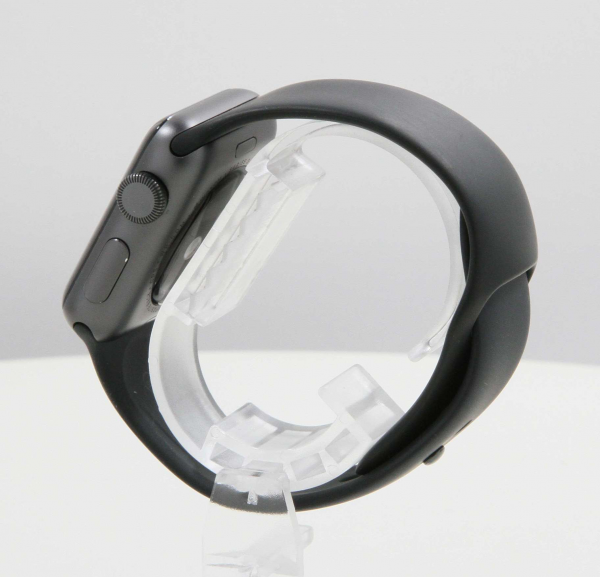 Apple Watch Series 3 GPS 42mm Space Gray with Black Sport Band (MTF32) Б/У - ТвойGadget
