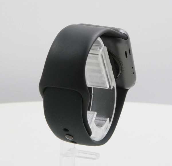 Apple Watch Series 3 GPS 42mm Space Gray with Black Sport Band (MTF32) Б/У - ТвойGadget