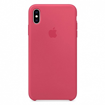 08121a0eba102065de7da1897957b071 Чехол iPhone XS Max Silicone Case Hibiscus - ТвойGadget