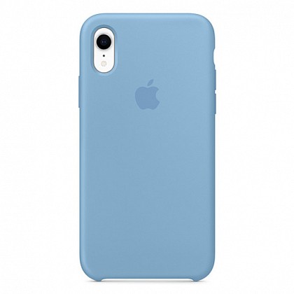 Чехол iPhone XR Silicone Case Cornflower - ТвойGadget