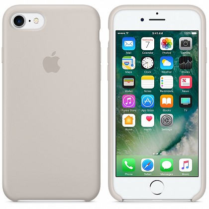 Чехол iPhone 8/7 Silicone Case Stone - ТвойGadget