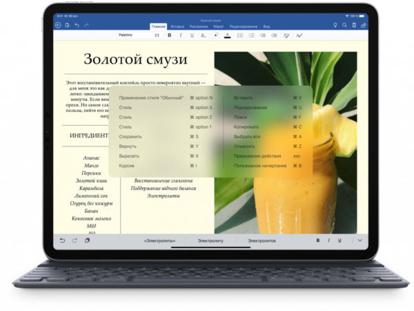 Apple12.9″ iPad Pro Smart Keyboard (MU8H2)LL/a - ТвойGadget