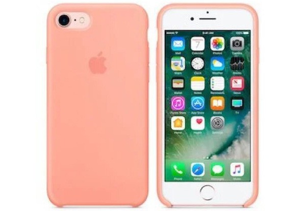 Чехол iPhone 8/7 Silicone Case Flamingo - ТвойGadget