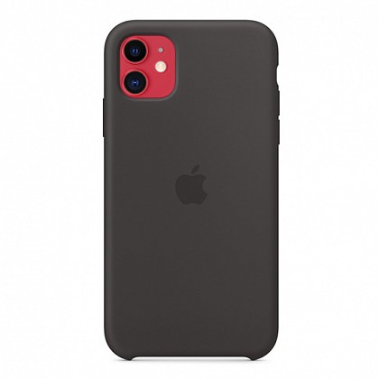 210c5ed967f31ad714f5a75d4112fe38 Чохол iPhone 11 Silicone Case Black - ТвойGadget