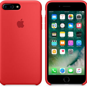Чехол iPhone 8/7 Plus Silicone Case Red