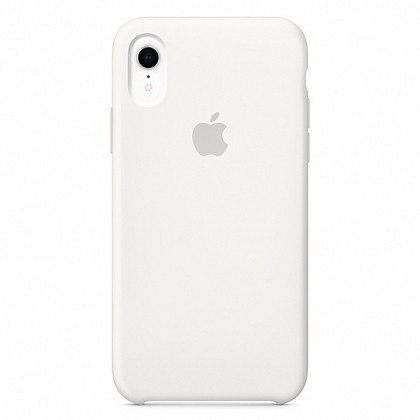 3f59322fd09c359f6b6bdfd0c355a6b3 Чехол iPhone XR Silicone Case White - ТвойGadget