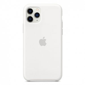 Чохол iPhone 11 Pro Max Silicone Case White