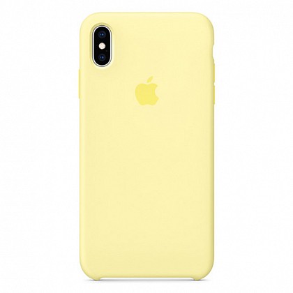 4c2be1247d355c818670ebfdd8a05565 Чехол iPhone XS Max Silicone Case Mellow Yellow - ТвойGadget