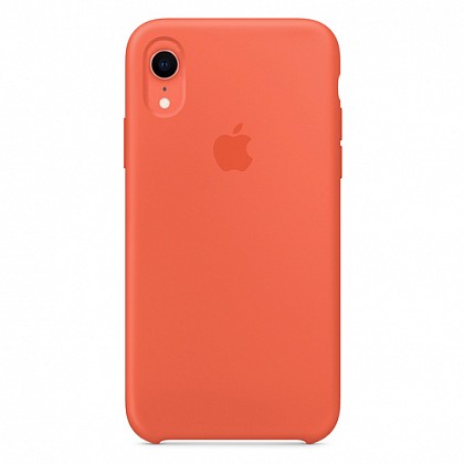 5a3b65396d20e4971e6eccdfcdc82ff2 Чехол iPhone XR Silicone Case Nectarine - ТвойGadget