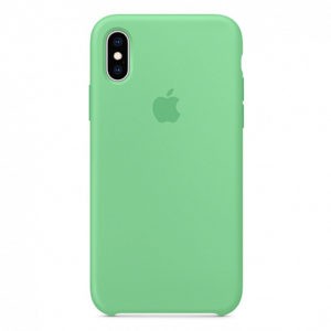 Чохол iPhone XS Max Silicone Case Spearmint