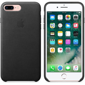 Чохол iPhone 8/7 Plus Silicone Case Black