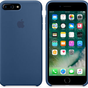 Чохол iPhone 8/7 Plus Silicone Case Ocean Blue