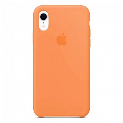 Чехол iPhone XR Silicone Case Papaya - ТвойGadget