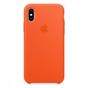 Чохол iPhone XS Max Silicone Case Nectarine