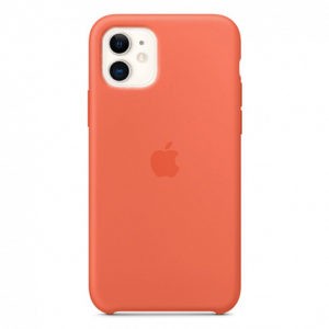 Чохол iPhone 11 Silicone Case (Orange) Clementine