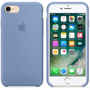 Чехол iPhone 8/7 Silicone Case Azure