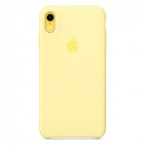 Чехол iPhone XR Silicone Case Mellow Yellow