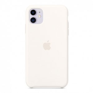 Чохол iPhone 11 Silicone Case White