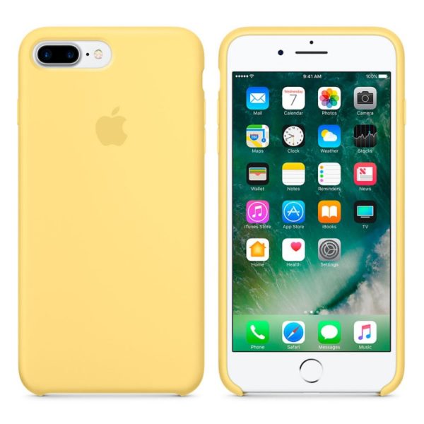 Чехол iPhone 8/7 Plus Silicone Case Pollen - ТвойGadget