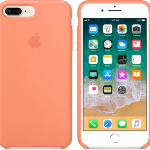 Чохол iPhone 8/7 Plus Silicone Case Peach