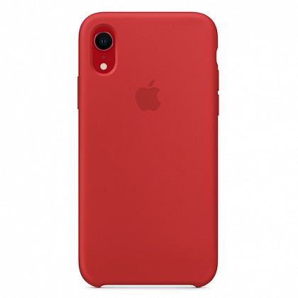 beb62993f5baafe6ad64d58298c4291c Чехол iPhone XR Silicone Case (Product) Red - ТвойGadget