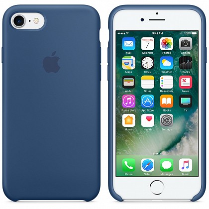 c51257158d4f169a40faae44b55f3445 Чехол iPhone 8/7 Silicone Case Ocean Blue - ТвойGadget