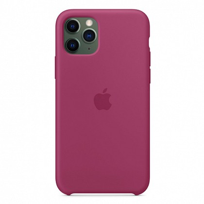 e09bd96838e36638d3fa44a2b5759cca Чохол iPhone 11 Pro Silicone Case Pomegranate - ТвойGadget