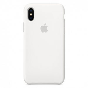 Чохол iPhone XS Max Silicone Case White