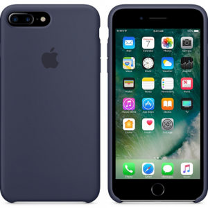 Чохол iPhone 8/7 Plus Silicone Case Midnight Blue