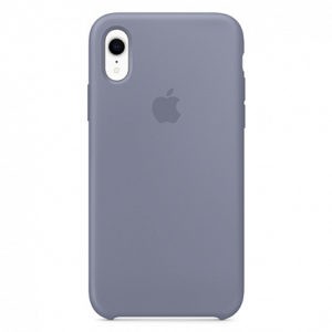 Чехол iPhone XR Silicone Case Lavander Gray