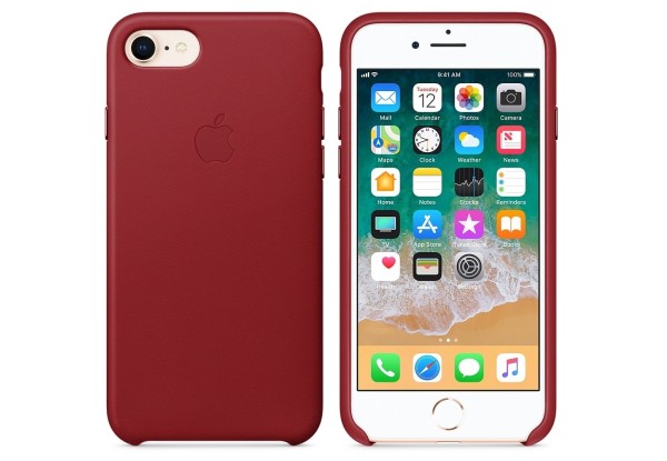 Чехол iPhone 8/7 Silicone Case (Product) Red - ТвойGadget