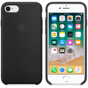 Чехол iPhone 8/7 Silicone Case Black