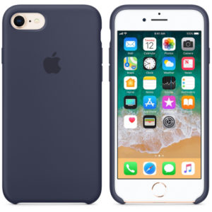 Чехол iPhone 8/7 Silicone Case Midnight Blue