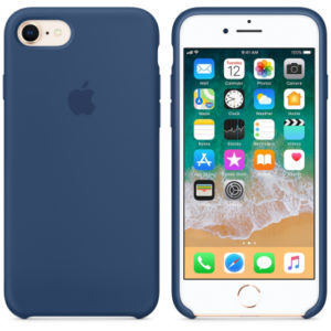 Чехол iPhone 8/7 Silicone Case Blue Cobalt