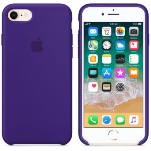 Чехол iPhone 8/7 Silicone Case Ultra Violet