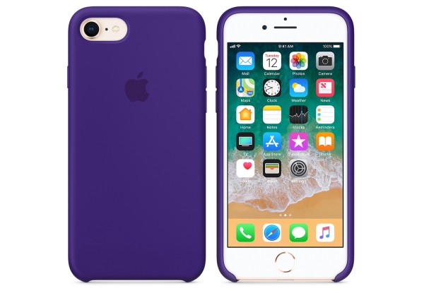 mqgr2_av1_gold_geo_us Чехол iPhone 8/7 Silicone Case Ultra Violet - ТвойGadget