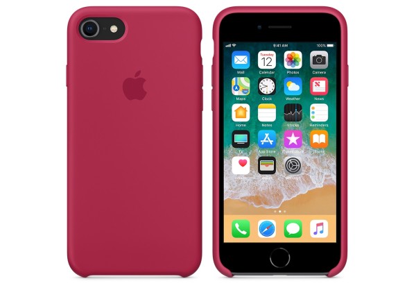 mqgt2_av1_space_gray_geo_us Чехол iPhone 8/7 Silicone Case Rose Red - ТвойGadget