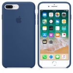 Чехол iPhone 8/7 Plus Silicone Case Midnight Blue - ТвойGadget