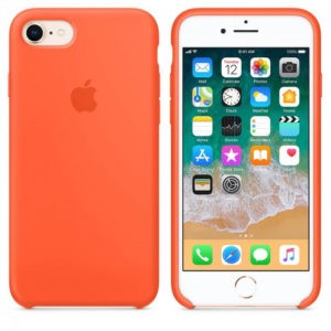 Чехол iPhone 8/7 Silicone Case Spicy Orange