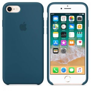 Чехол iPhone 8/7 Silicone Case Cosmos Blue