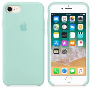 Чехол iPhone 8/7 Silicone Case Marine Green