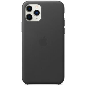 Чохол шкіряний оригінальний iPhone 11 Pro Leather Case - Black (MWYE2) - Зображення 3