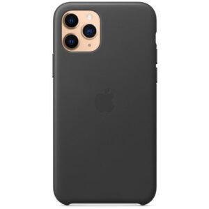 Чохол шкіряний оригінальний iPhone 11 Pro Leather Case - Black (MWYE2) - Зображення 4