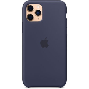 Чохол силіконовий оригінальний iPhone 11 Pro Max Silicone Case – Midnight Blue (MWYW2) - ТвойGadget