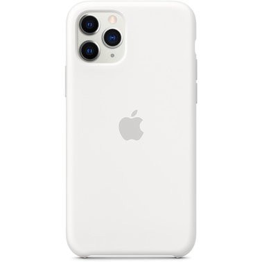 Чохол силіконовий оригінальний iPhone 11 Pro Max Silicone Case – White (MWYX2) - ТвойGadget