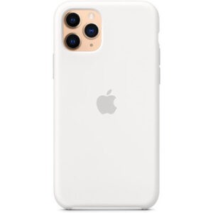 Чохол силіконовий оригінальний iPhone 11 Pro Max Silicone Case - White (MWYX2) - Зображення 4