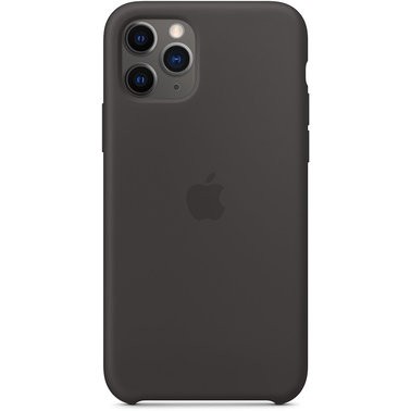 Чохол силіконовий оригінальний iPhone 11 Pro Max Silicone Case – Black (MX002) - ТвойGadget