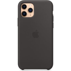 Чохол силіконовий оригінальний iPhone 11 Pro Max Silicone Case - Black (MX002) - Зображення 4